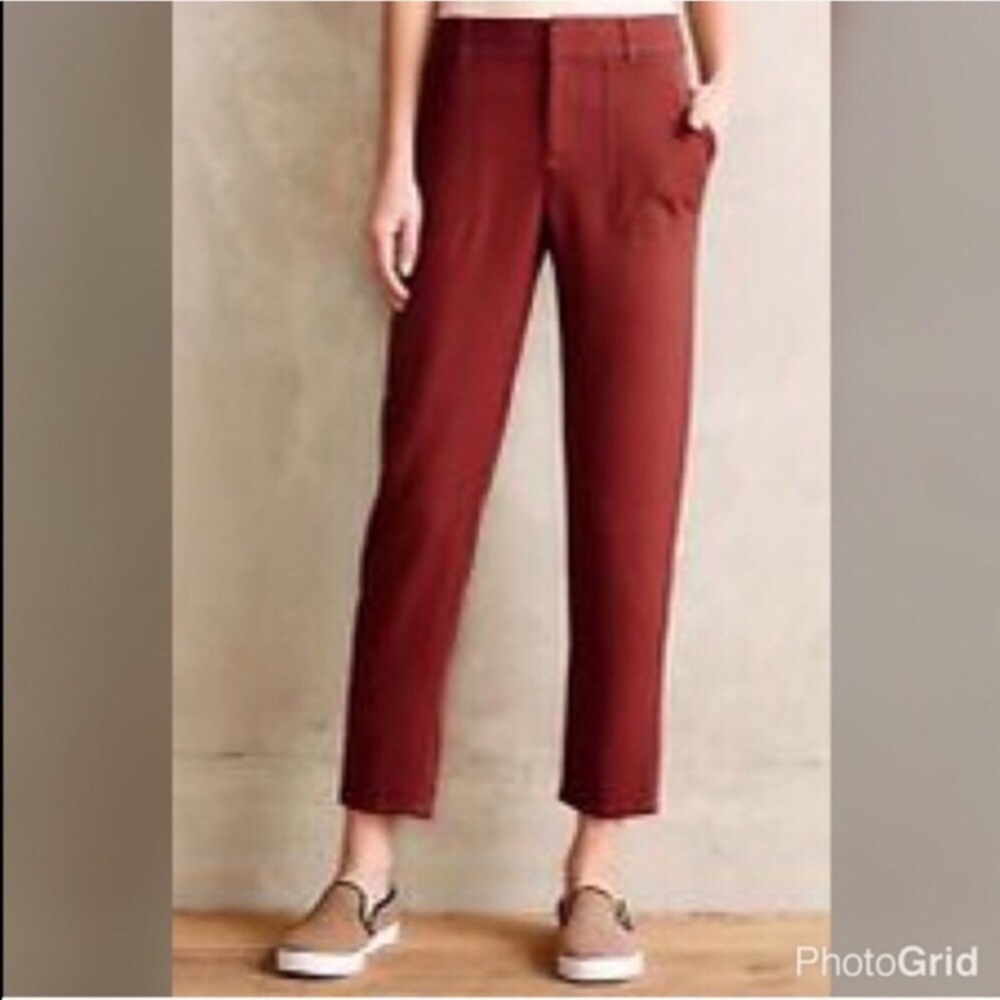 Anthropologie cropped pants